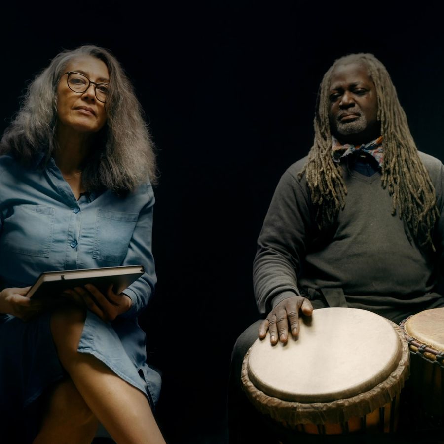 Carlo Hoop en Hermine Haman