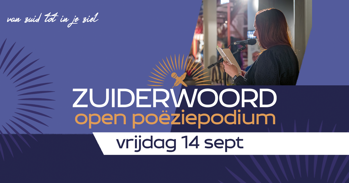 Zuiderwoord Open Poëziepodium