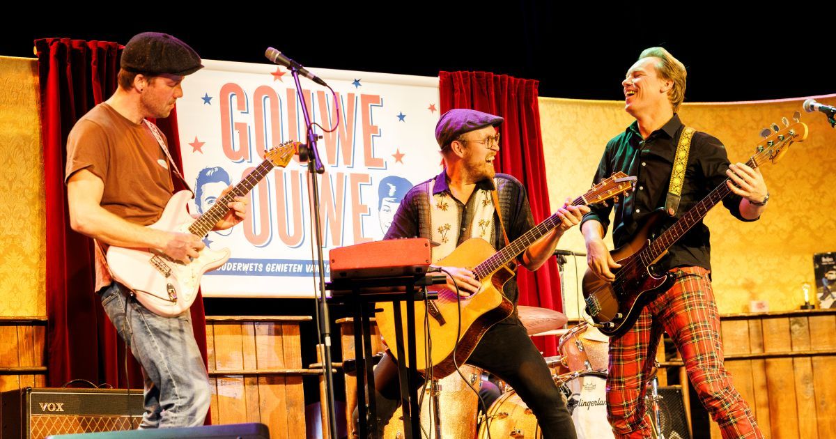Gouwe Ouwe — Liveband met Bo, Baer & Pieter