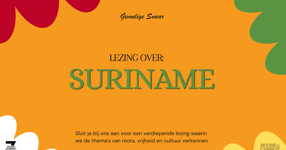 Let's Talk: Suriname — Gevoelige Snaar